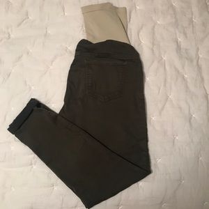 Motherhood Maternity Olive Skinny Maternity Pants
